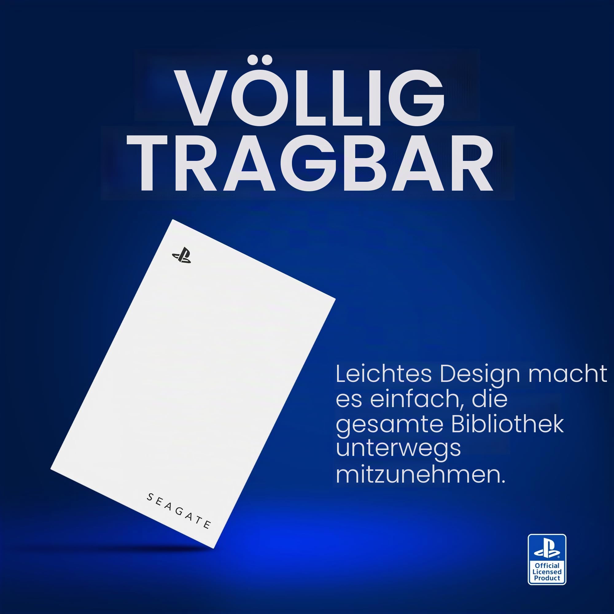 Seagate Game Drive STLV5000202 externe Festplatte 5TB PS5