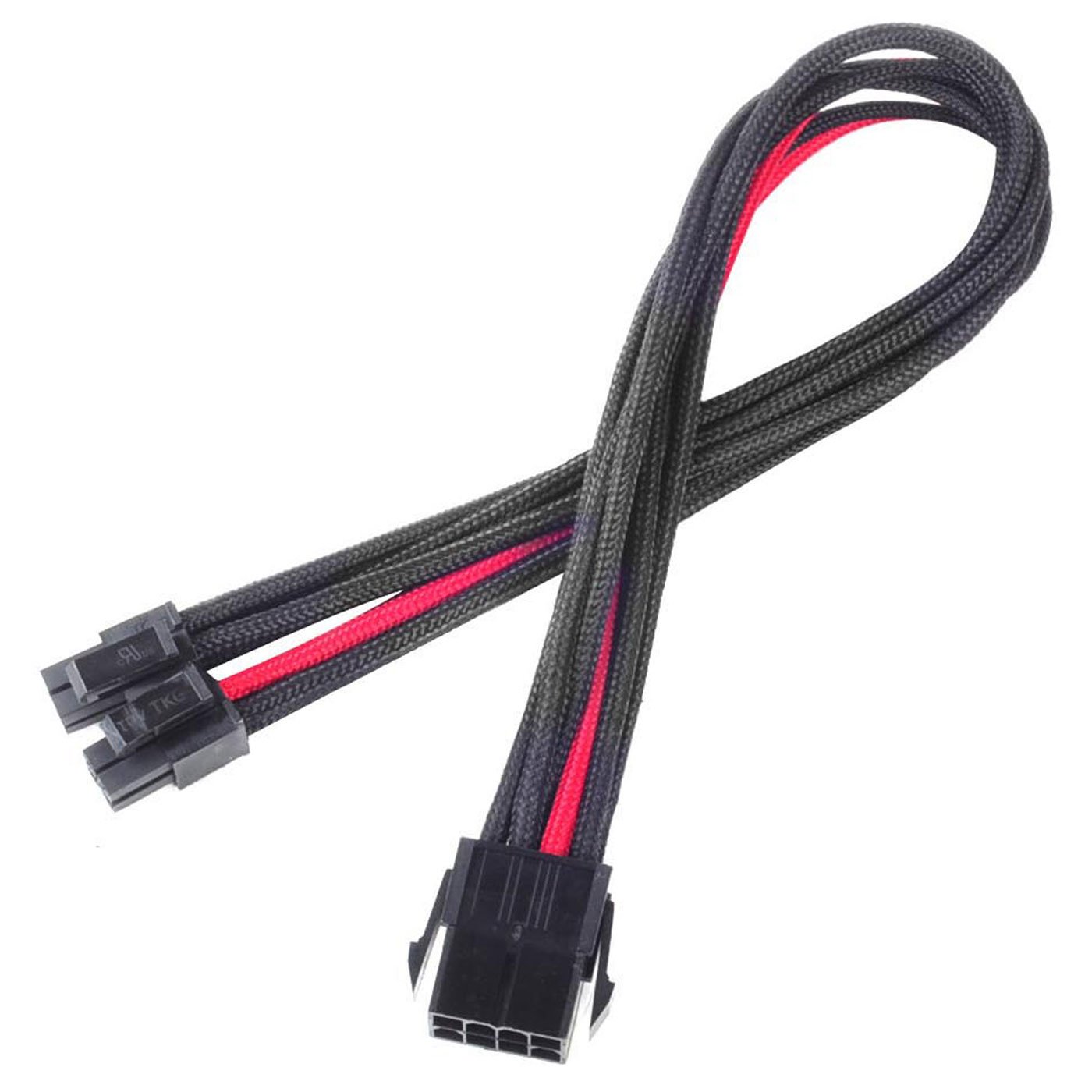 SilverStone PP07-EPS8R EPS-Verlsngerungskabel 30cm Rot 8-Pin