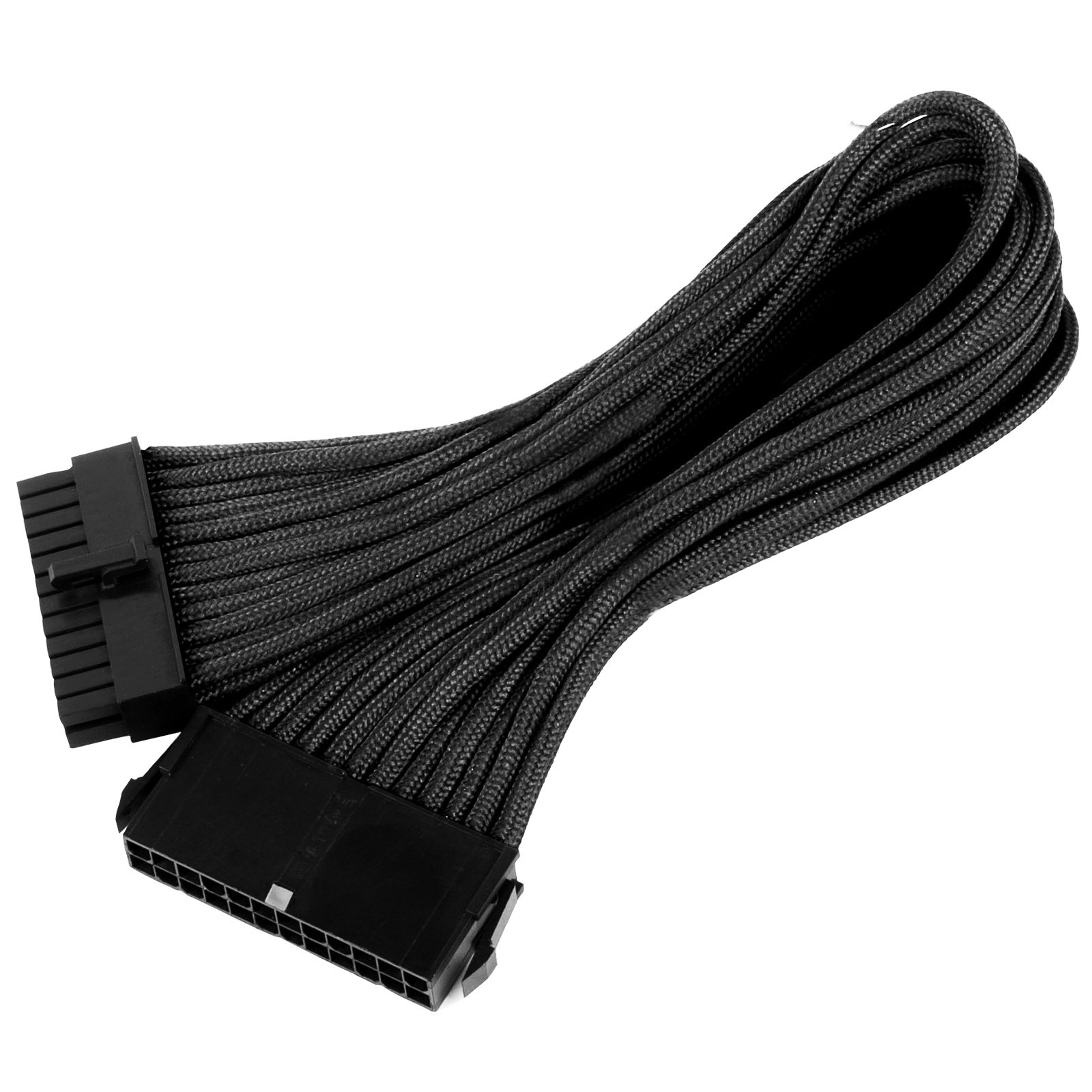 SilverStone PP07-MBW ATX-Verlängerungskabel 24-Pin weiß 30 cm