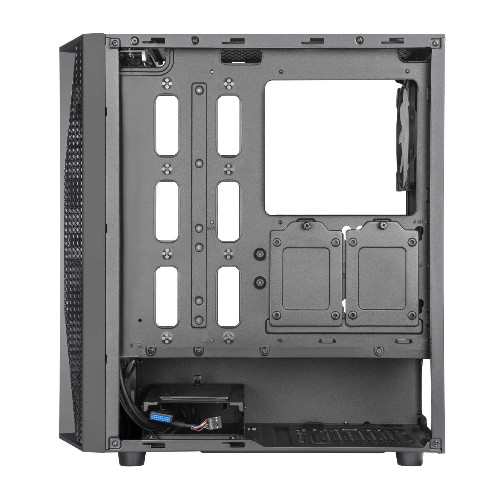 SilverStone FARA B1 RGB ATX Gehäuse schwarz Glas 2x RGB