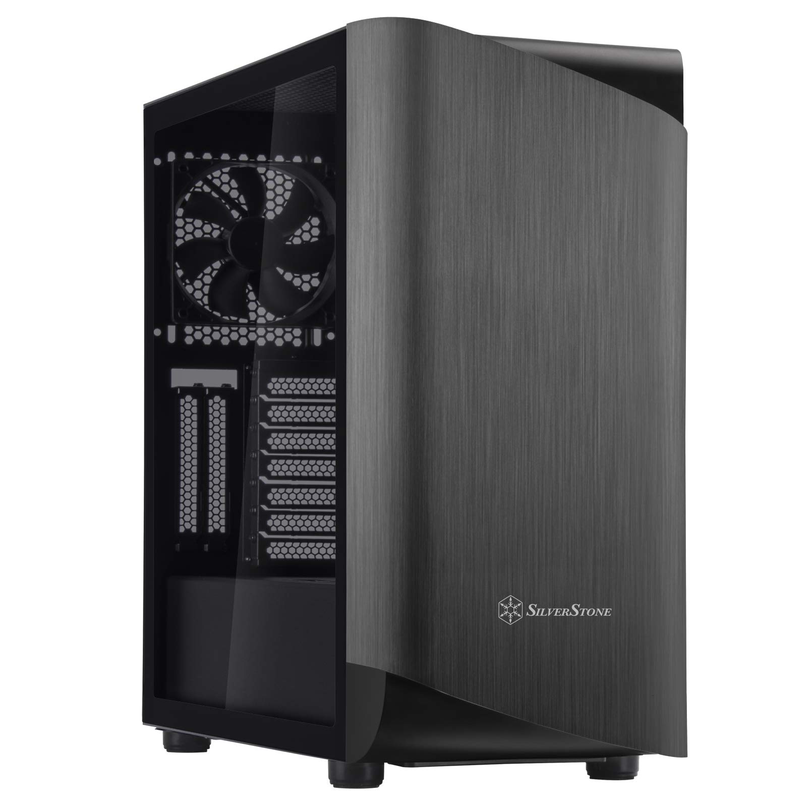 SilverStone SETA A1 Midi Tower Gehäuse Schwarz