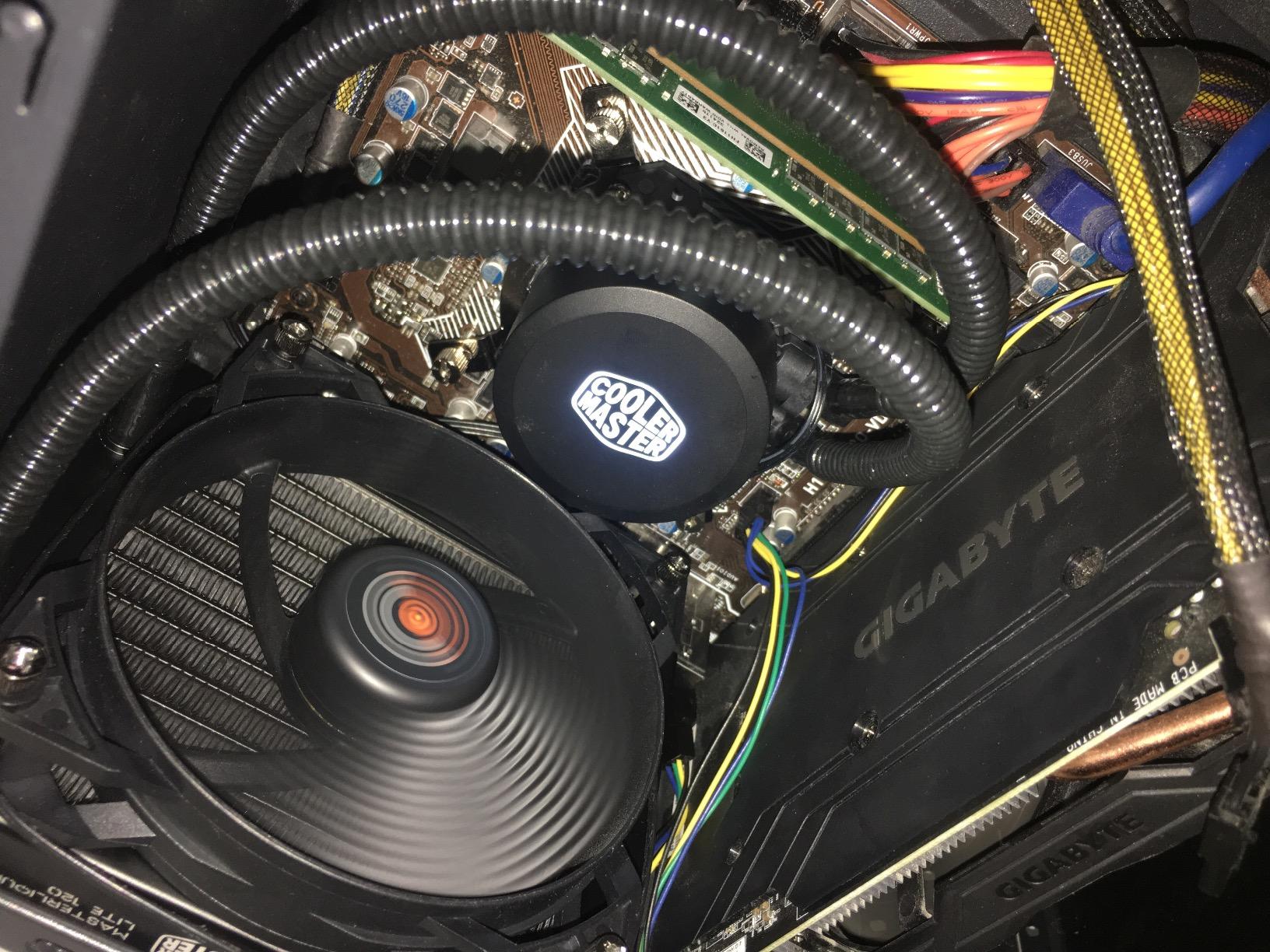 Cooler Master MasterLiquid Lite 120 CPU-Wasserkühlung 120mm