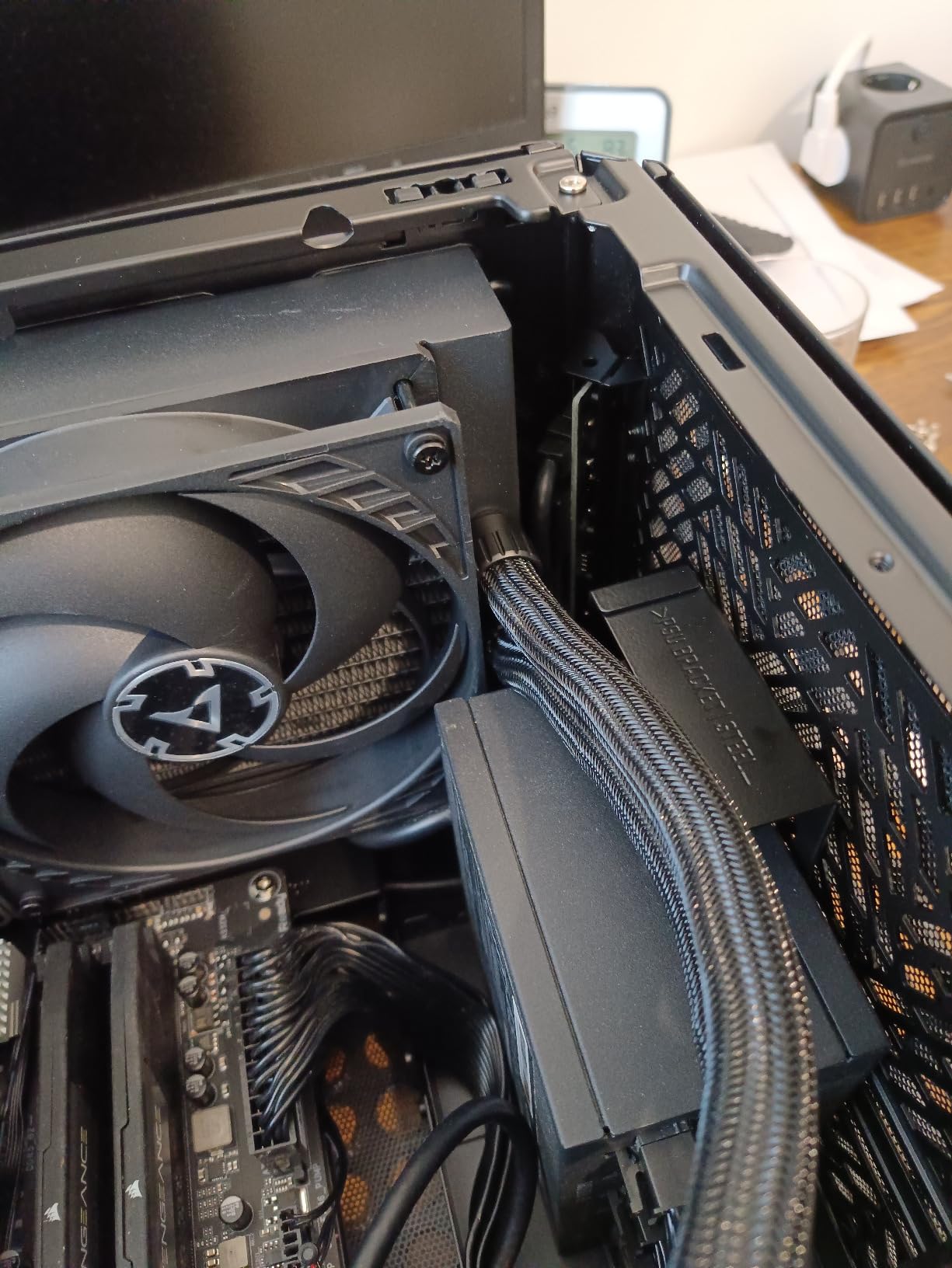 Cooler Master Qube 500 Flatpack PC-Gehäuse ATX schwarz