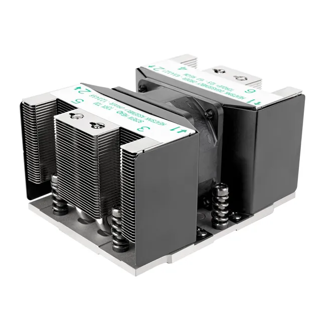SilverStone Xenon SST-XE02-SP5B CPU-Kühler 2U SP5 Schwarz 400W
