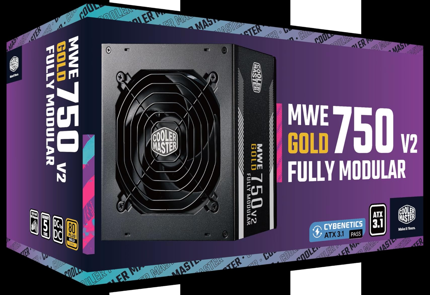 Cooler Master MWE Gold 750 V2 Netzteil 750W ATX 3.1