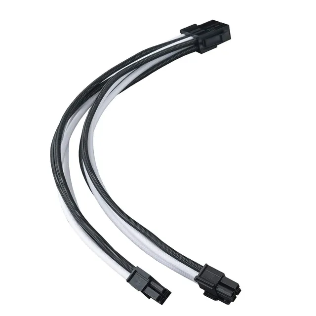 SilverStone PP07E-EPS8BW CPU-Verlängerung 8-Pin sw-weiß