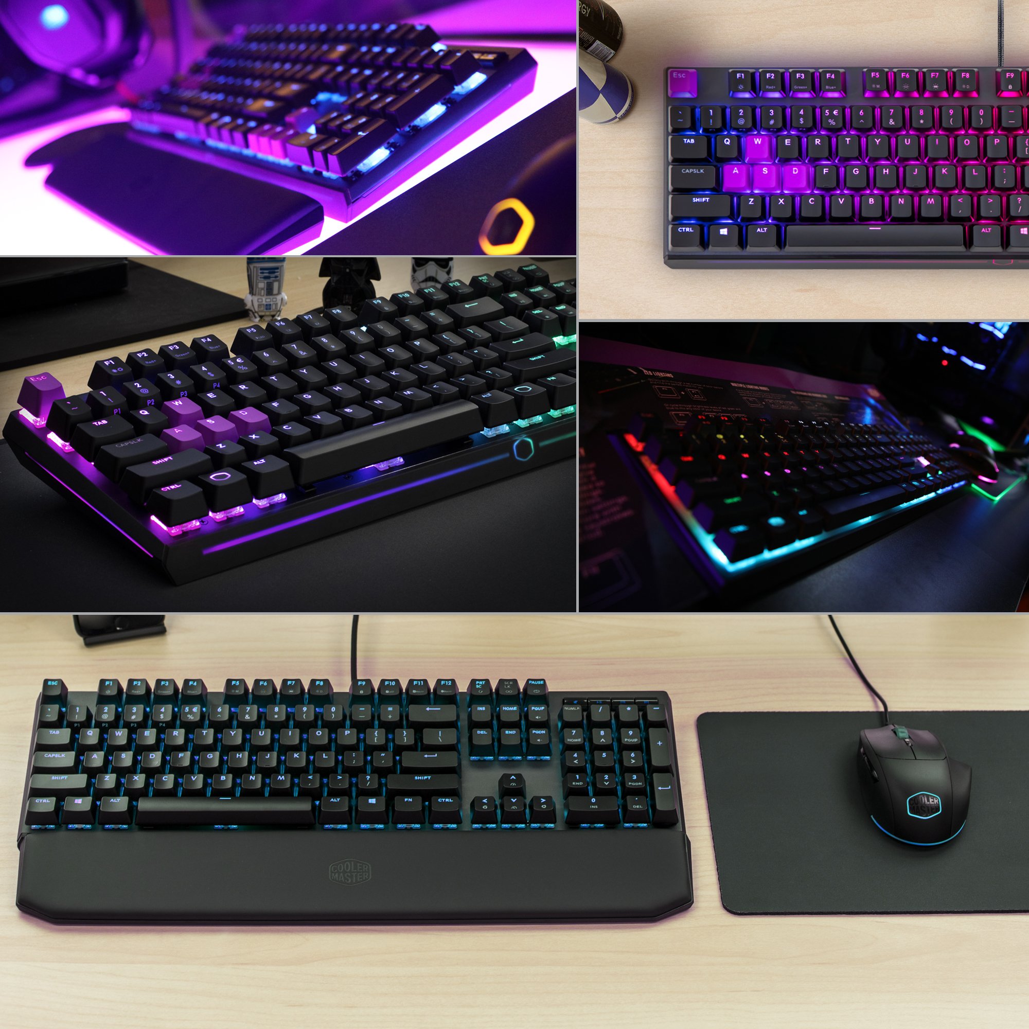 Cooler Master MasterKeys MK750 Tastatur Cherry MX Brown US