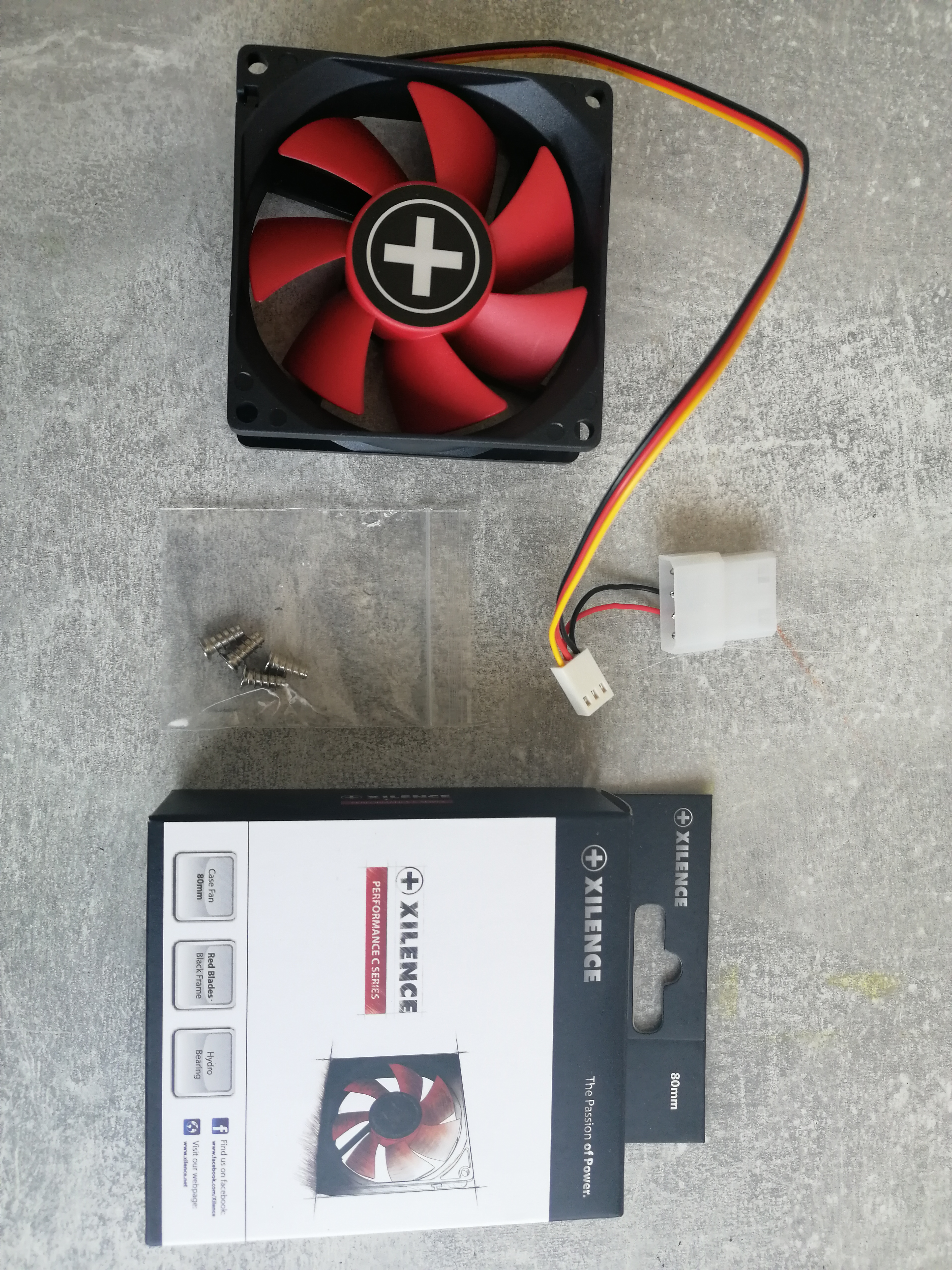 Xilence Performance C XF037 Lüfter 80mm 3PIN