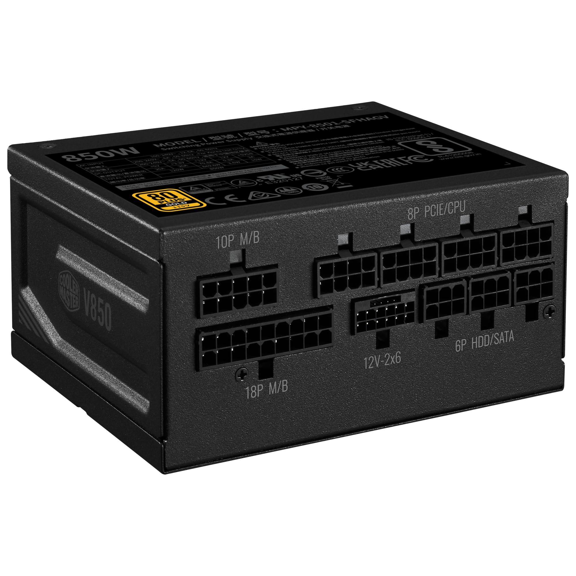 Cooler Master V850 SFX Gold Netzteil 850W ATX 3.1 Schwarz
