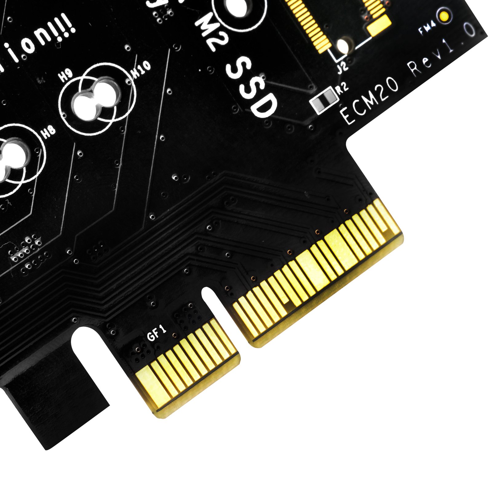 SilverStone ECM20 M.2 SSD Erweiterungskarte PCIe SATA