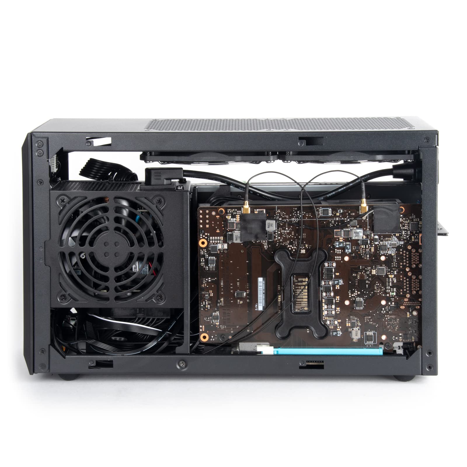 SilverStone Vital 4 NUC Gehäuse SFX 700W Gold Schwarz