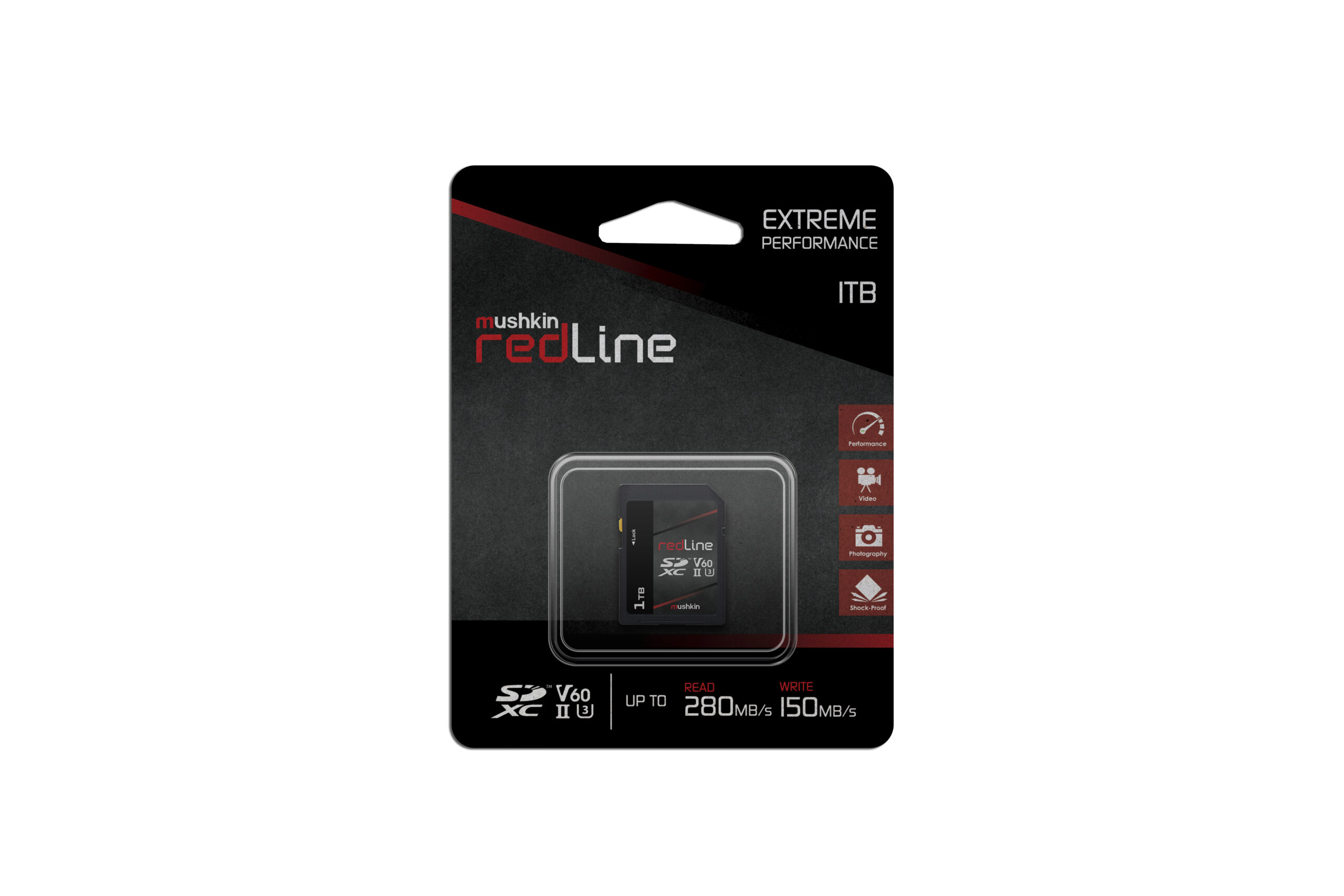 Mushkin Redline V60 MKNV60RL1TB SD-Karte 1TB UHS-II