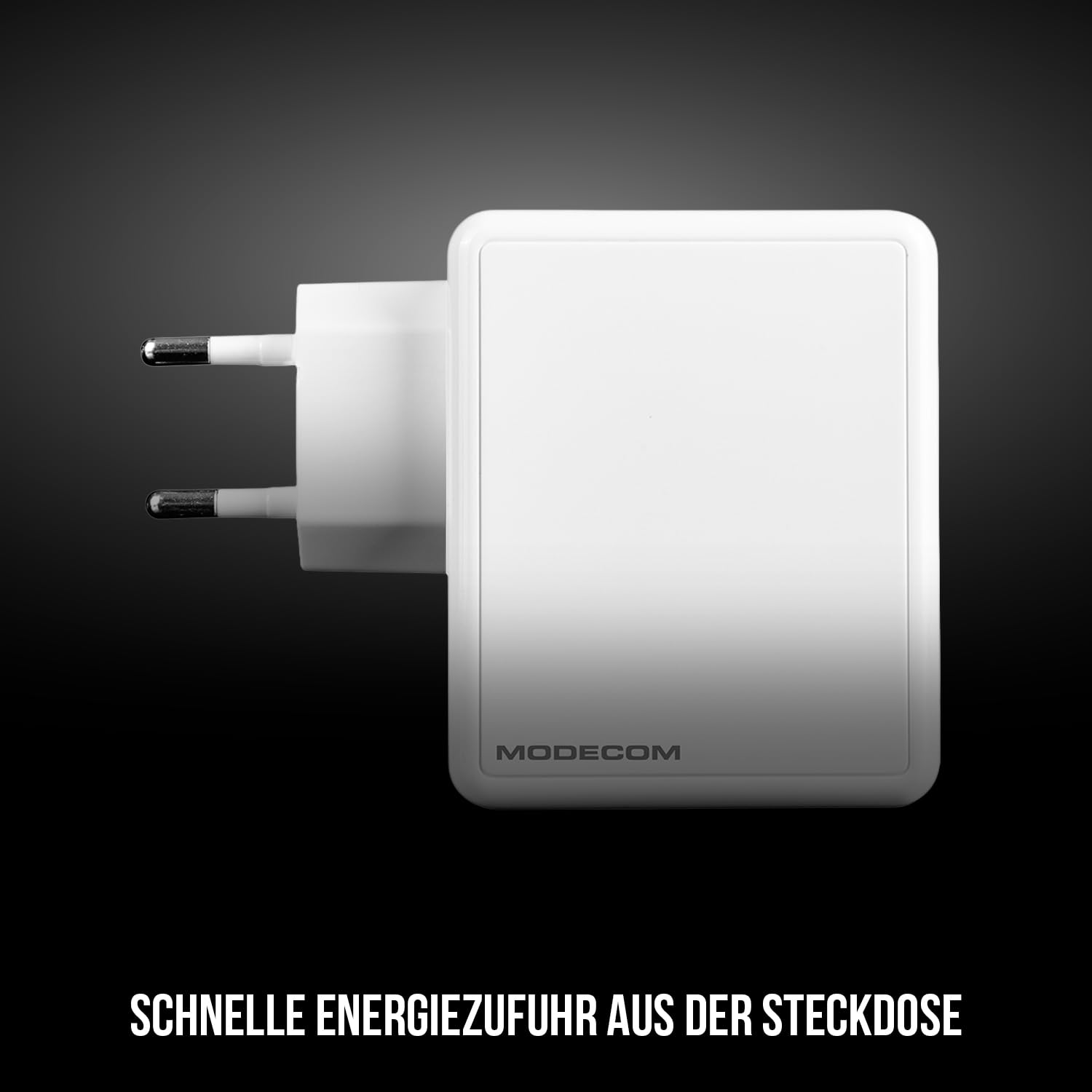 Modecom MC-45CU USB-C PD Schnellladegerät weiß 15W