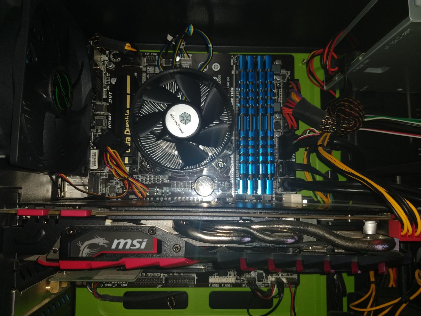 SilverStone Nitrogon NT08-115X-V2 CPU-Kühler 92mm low-profile