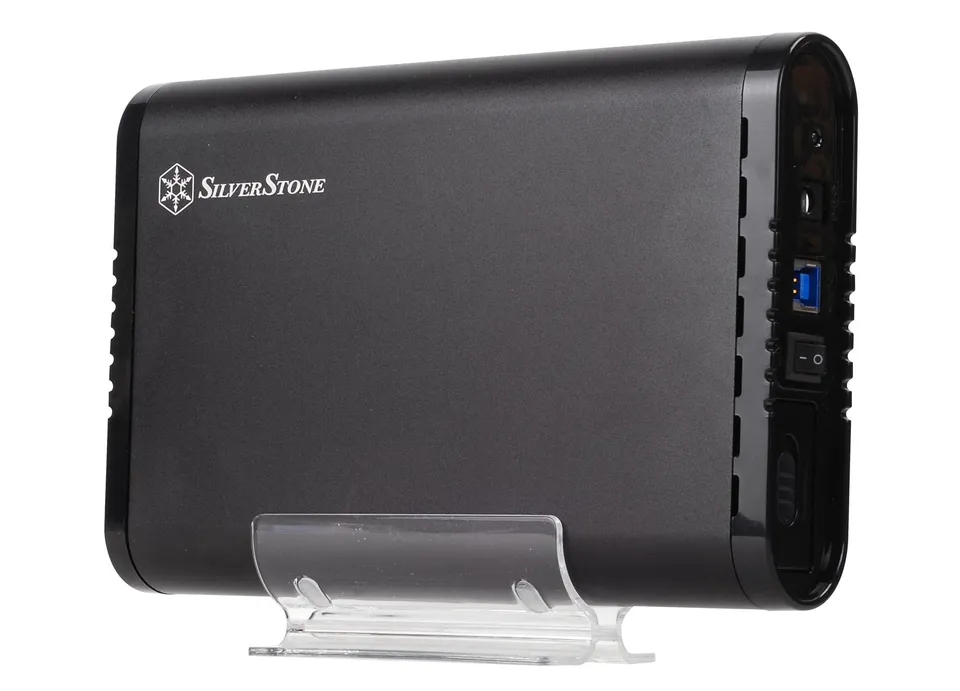 SilverStone Treasure TS07 3,5" Festplattengehäuse USB 3.0 schwarz