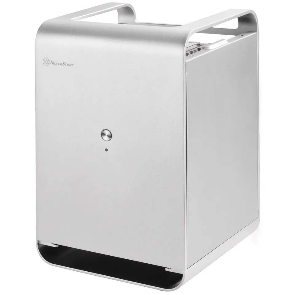 SilverStone CS01S-HS Mini-ITX Gehäuse silber 6x 2,5" Hot-Swap