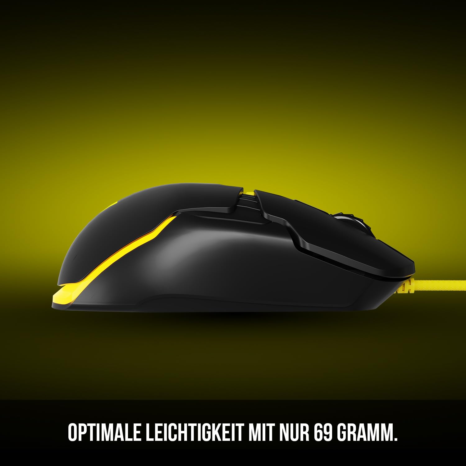 Modecom Volcano Jager Gaming Maus kabelgebunden RGB 12000 DPI