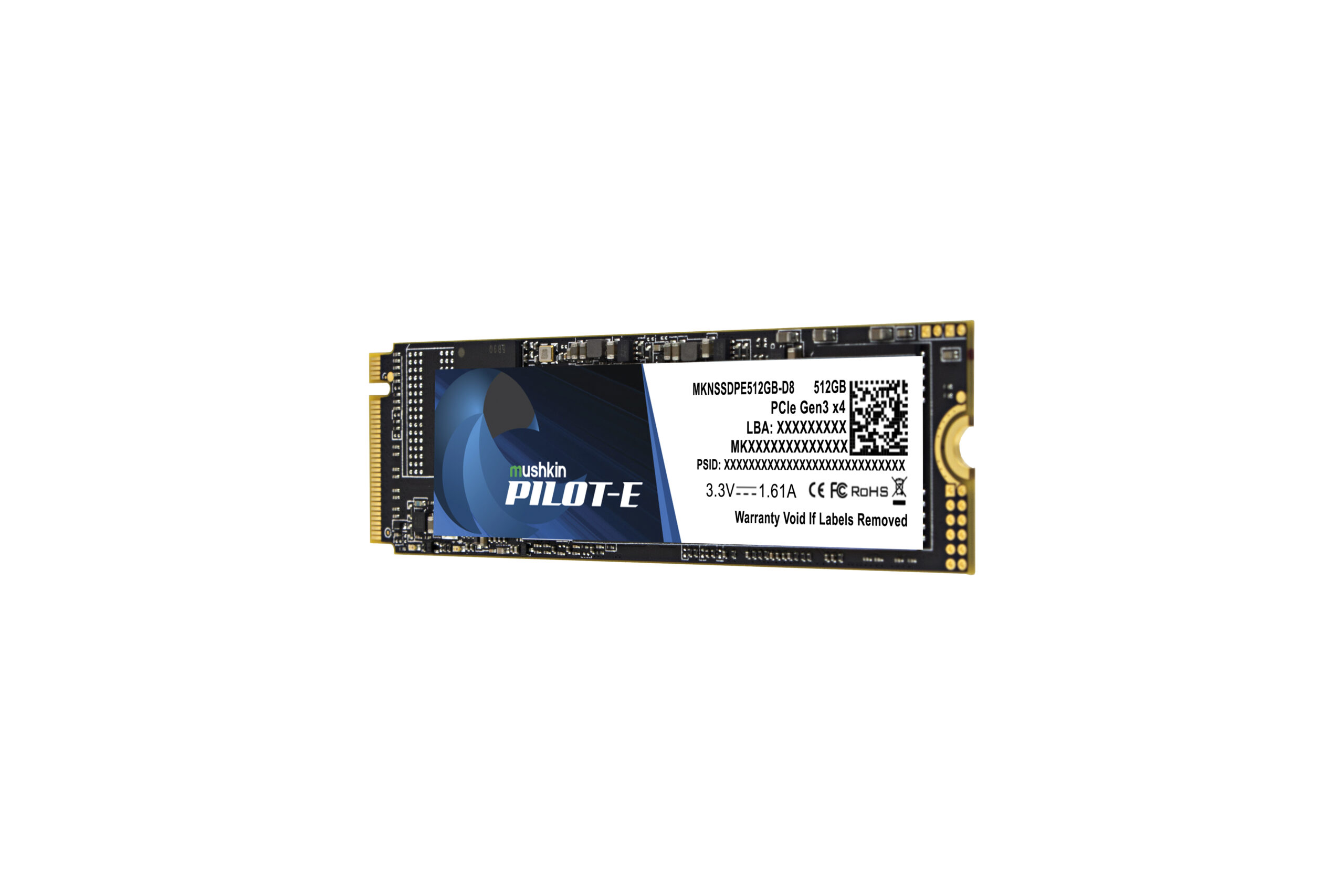 Mushkin Pilot-E 512GB SSD Internes Laufwerk