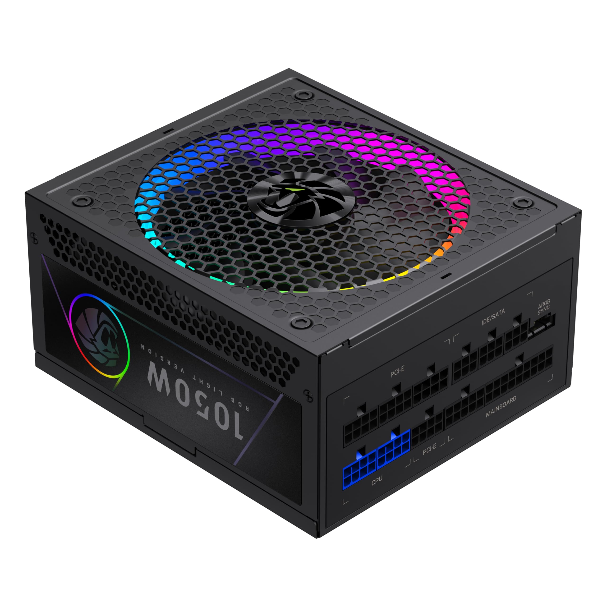GAMEMAX RGB 1050G PC-Netzteil 1050W Gold vollmodular