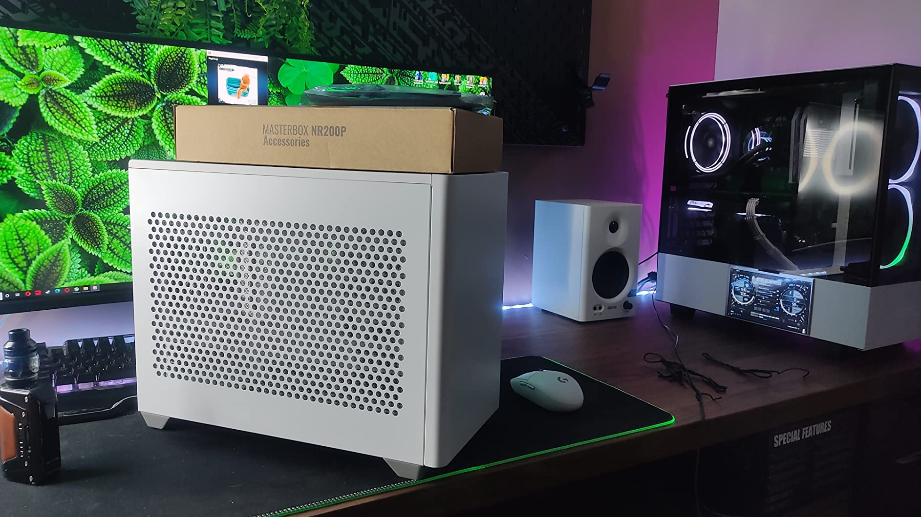 Cooler Master MasterBox NR200P Mini-ITX Gehäuse schwarz