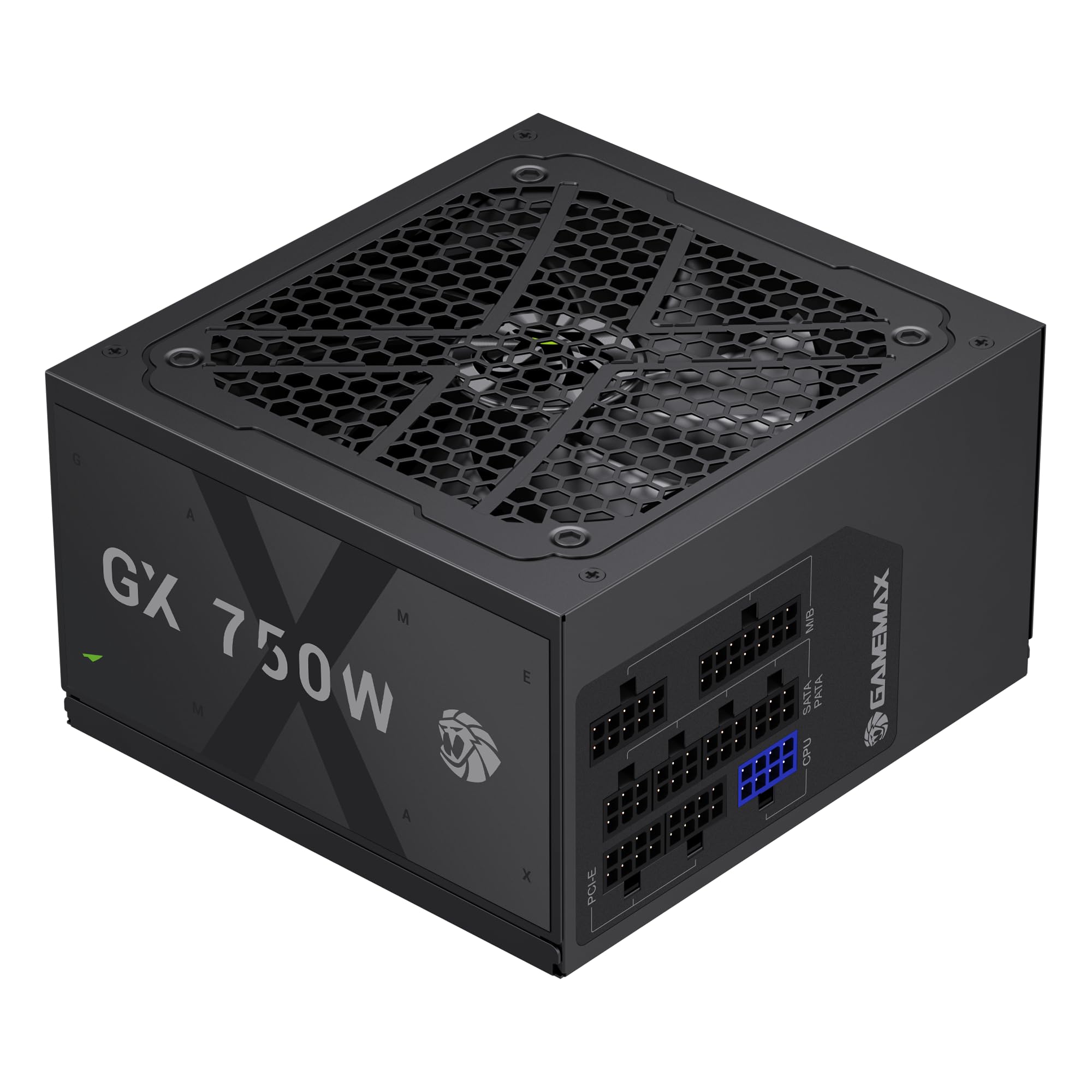 GAMEMAX Netzteile GX 750GF Netzteil 750W ATX 3.0 Gold vollmodular