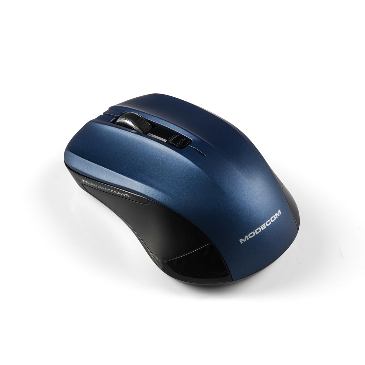 Modecom Mice WM9.1 Funkmaus schwarz-blau 1200 DPI