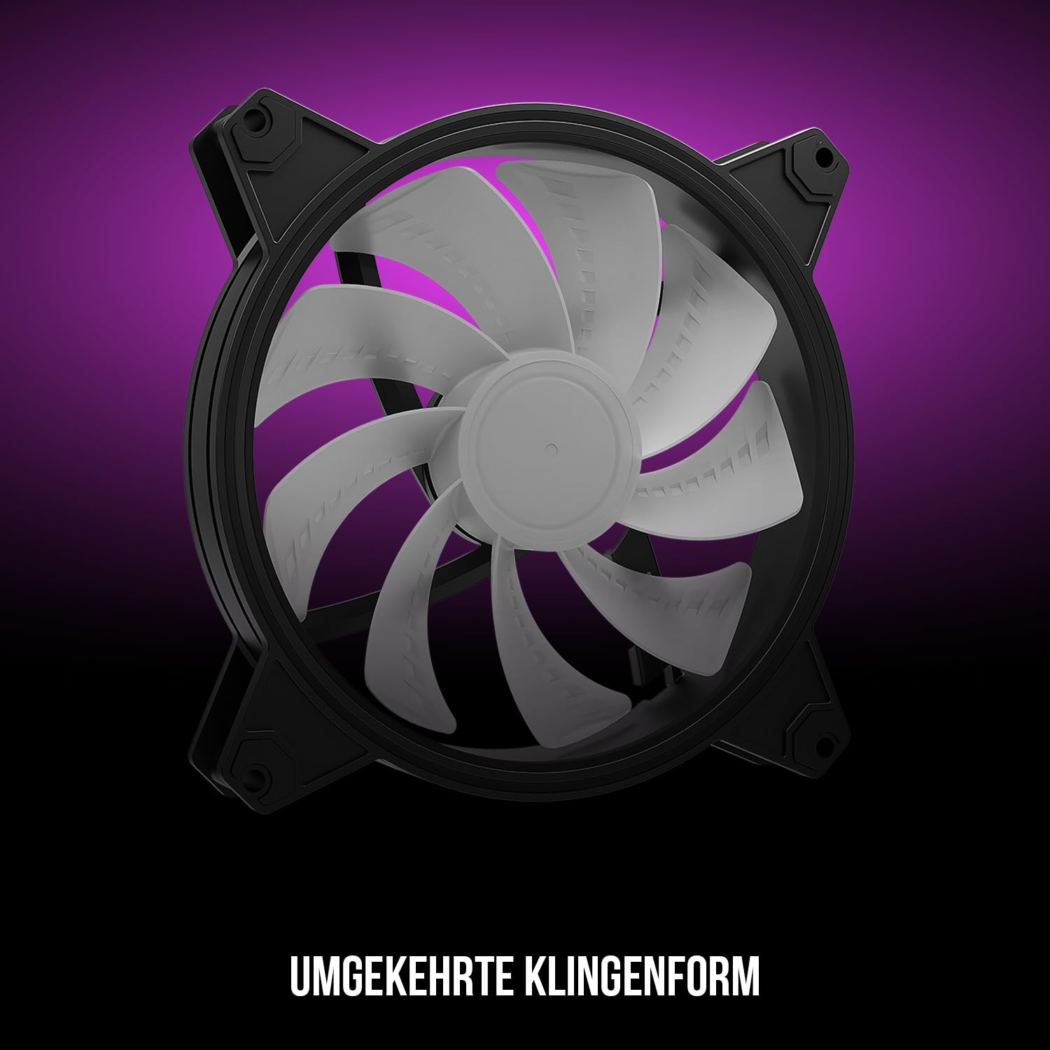 Modecom Volcano Apex Reverse 140mm Gehäuselüfter schwarz ARGB