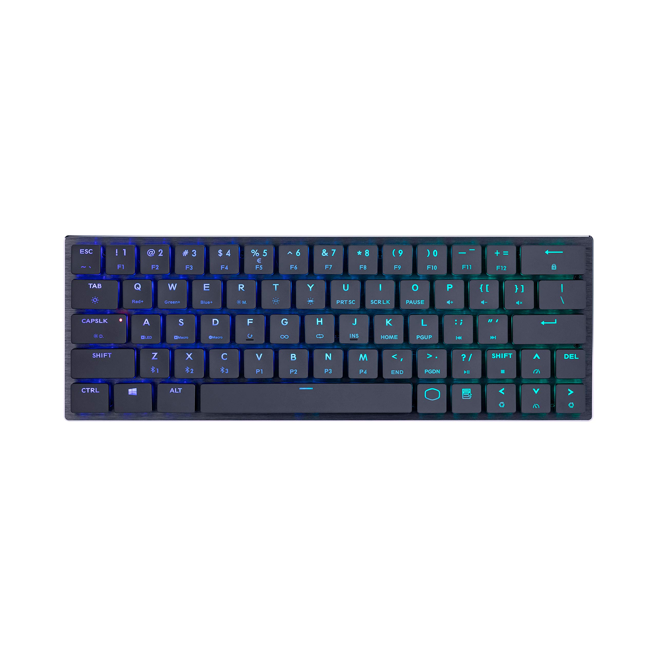 Cooler Master SK621 Tastatur schwarz Bluetooth Cherry MX Red