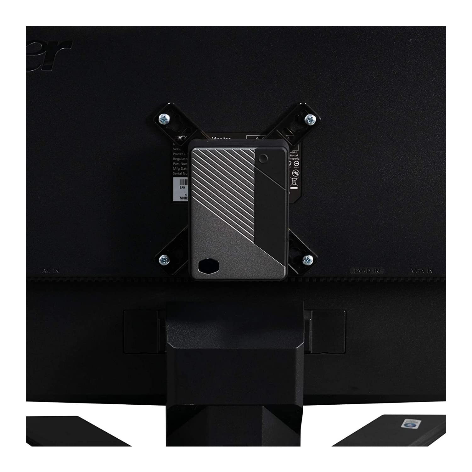 Cooler Master Pi Case 40 Mini-Gehäuse Aluminium schwarz