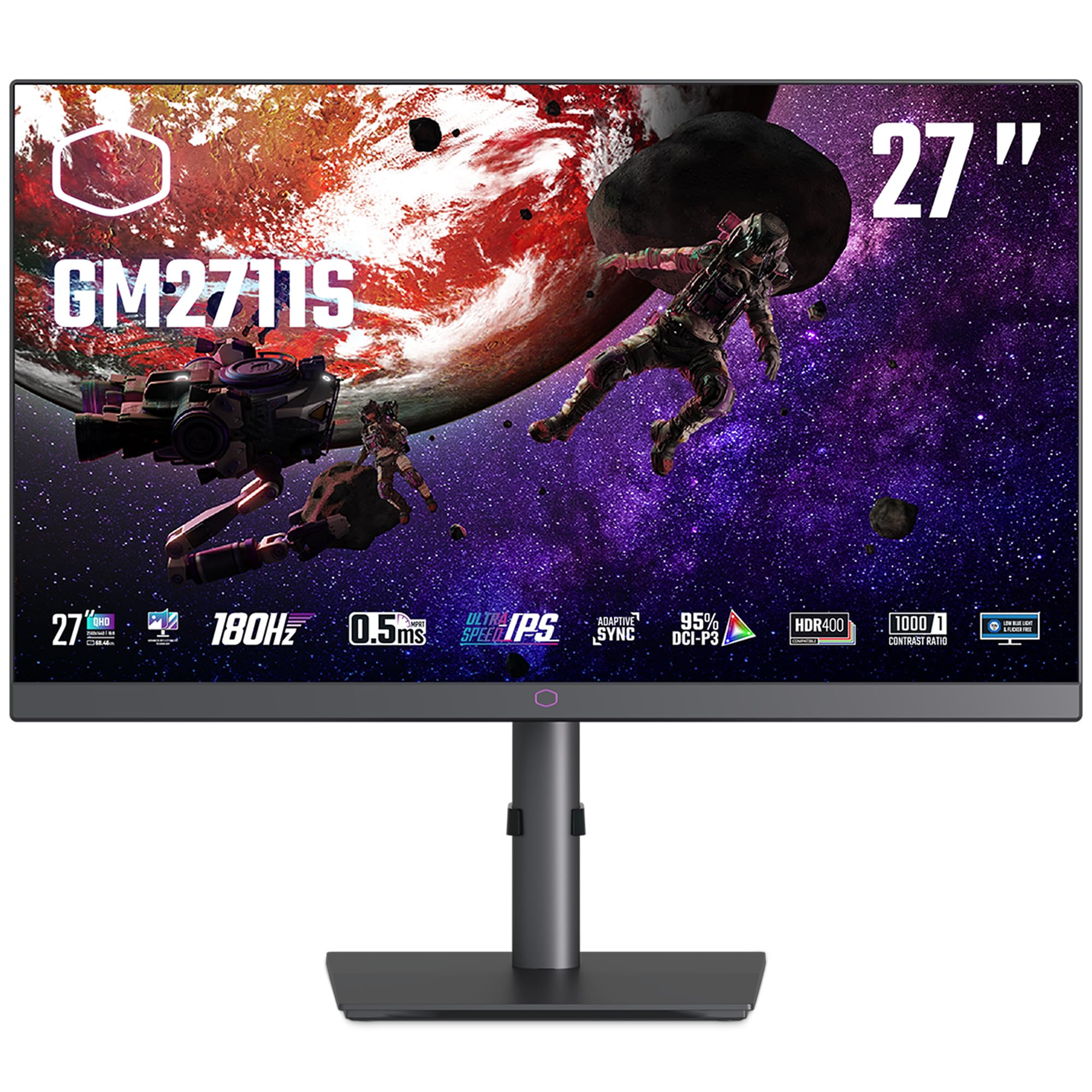 Cooler Master GM2711S Monitor 27 Zoll WQHD 180Hz IPS