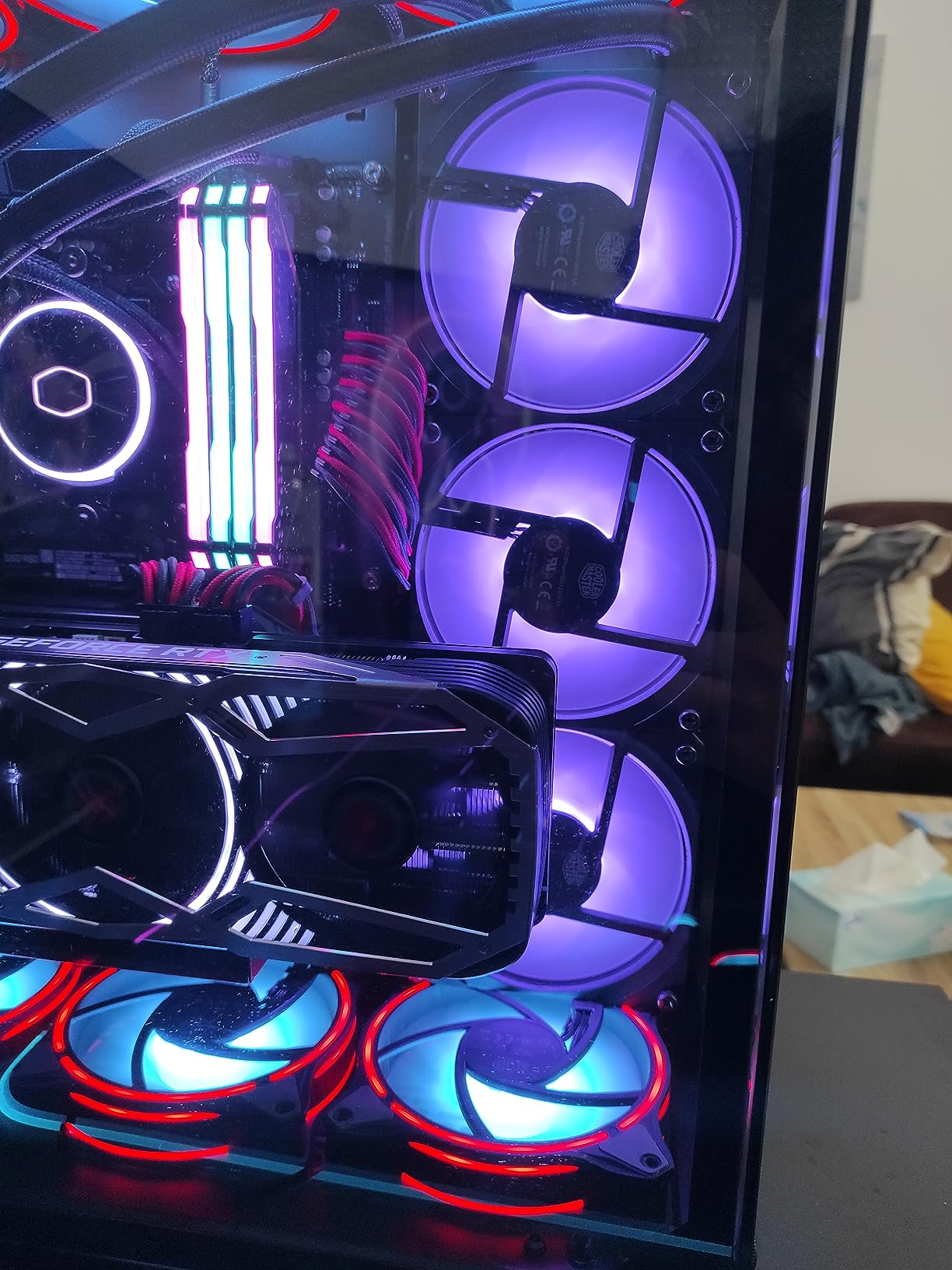 Cooler Master MasterLiquid PL240 Flux CPU-Kühler 240mm ARGB