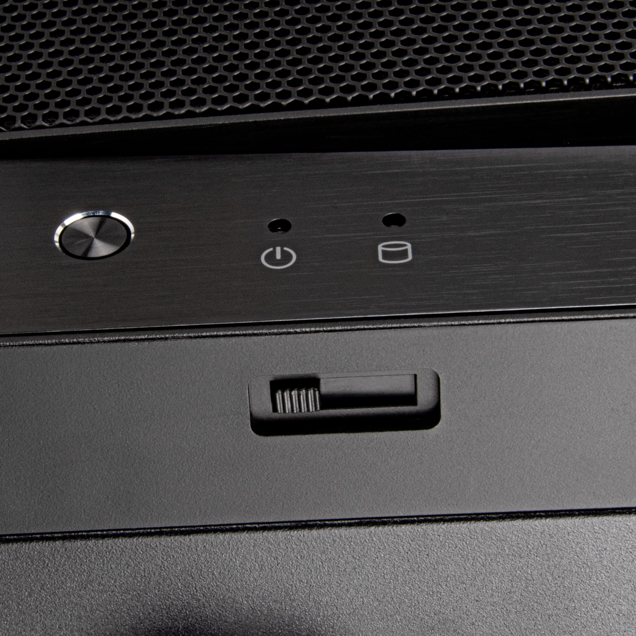 SilverStone Grandia GD11 HTPC-Gehäuse Dual-Kammer schwarz