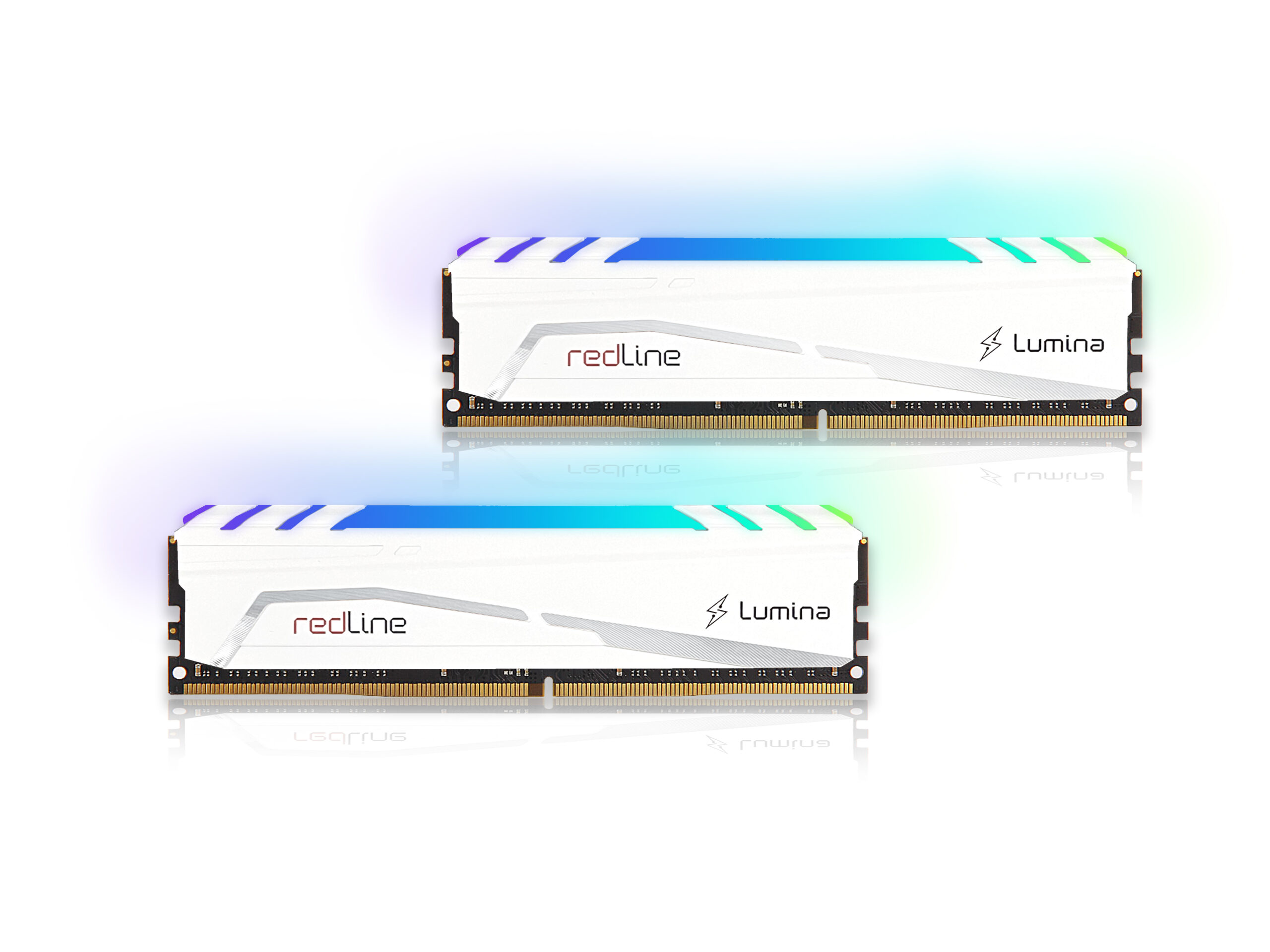 Mushkin Redline Lumina White 16GB DDR4-3600 RAM Kit weiß