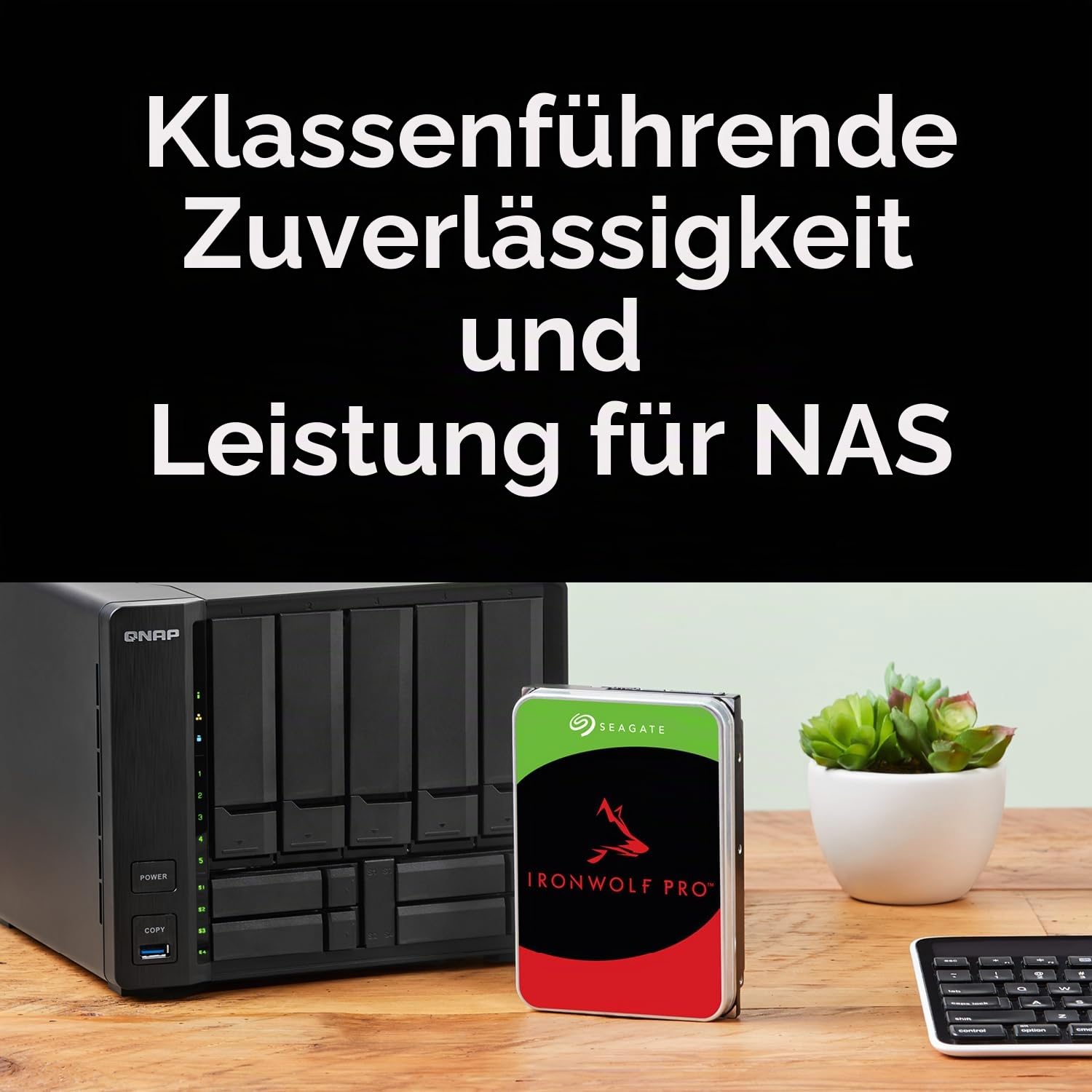 Seagate IronWolf Pro ST16000NTZ01 NAS-HDD 16TB CMR