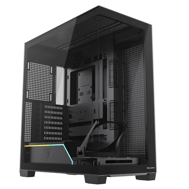 Modecom Volcano Stellar Plus MIDI NF Gehäuse Schwarz ATX