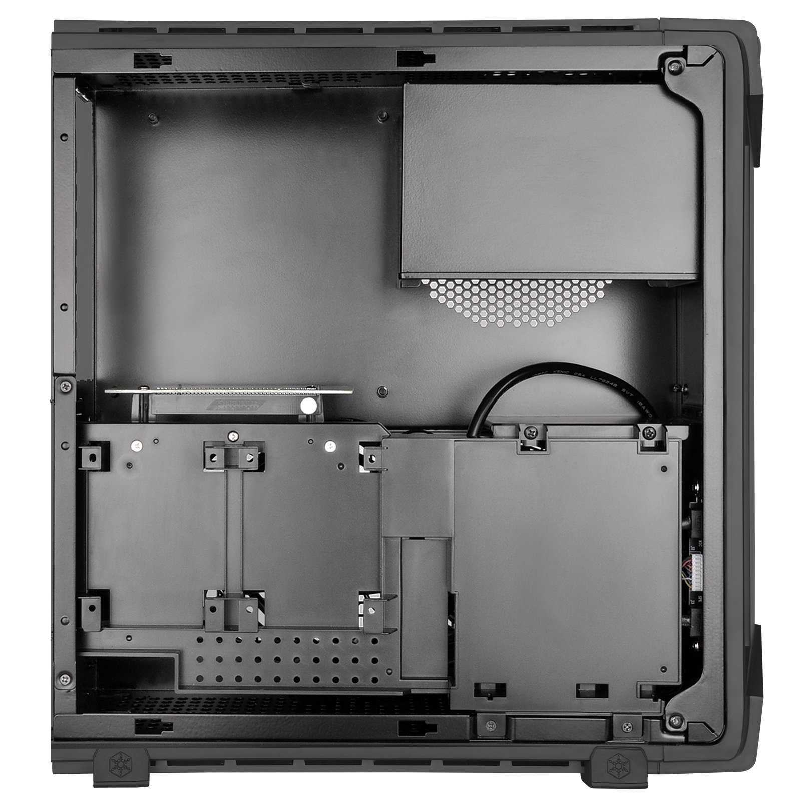 SilverStone RAVEN RVZ03B Gehäuse Mini-ITX RGB schwarz