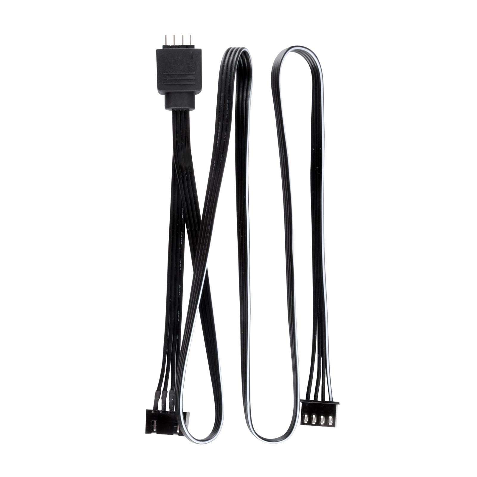 SilverStone CPL01 RGB Y-Verlängerungskabel 4er Set 4-Pin