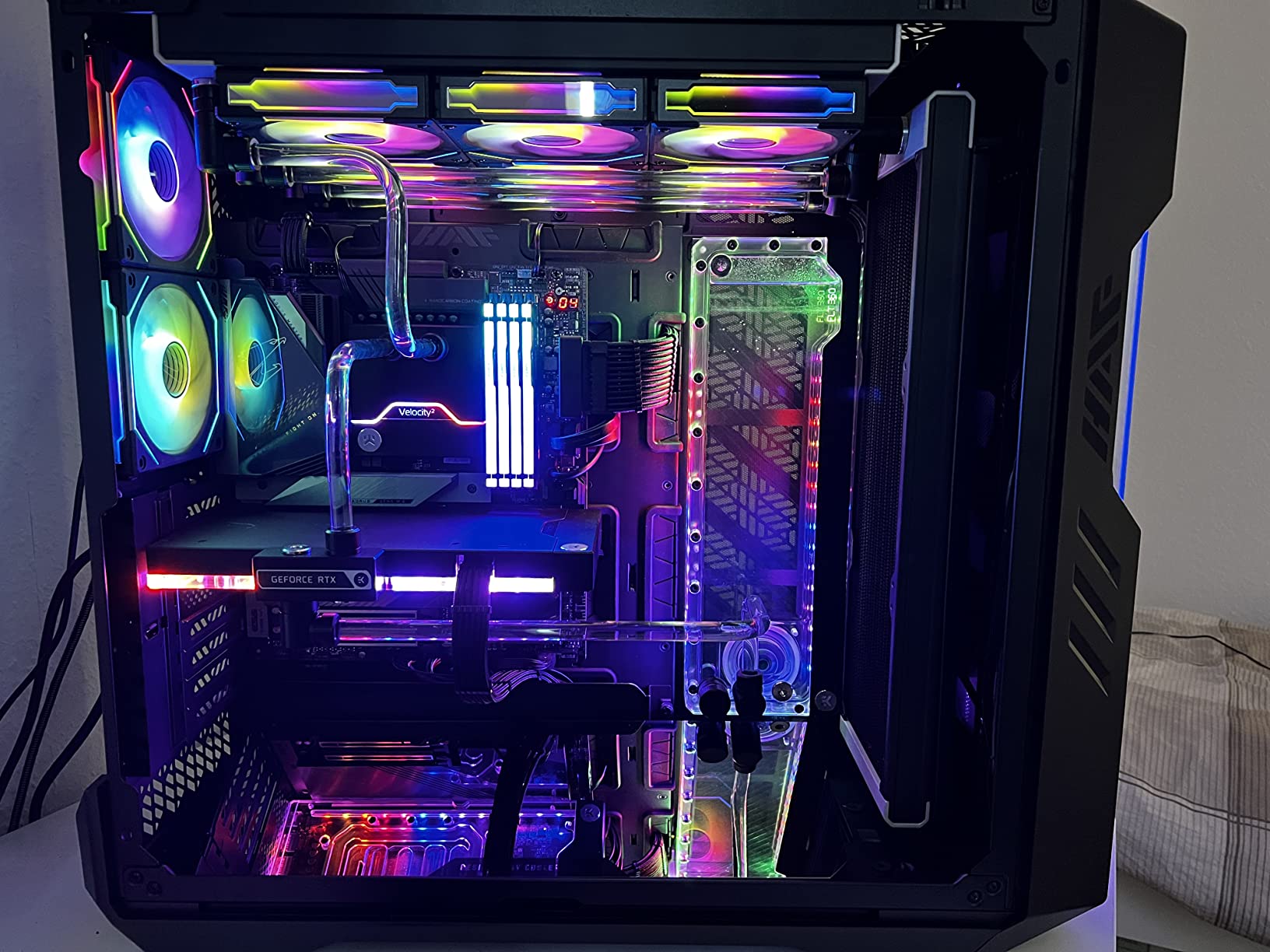 Cooler Master HAF 700 EVO Gehäuse Titangrau Big-Tower