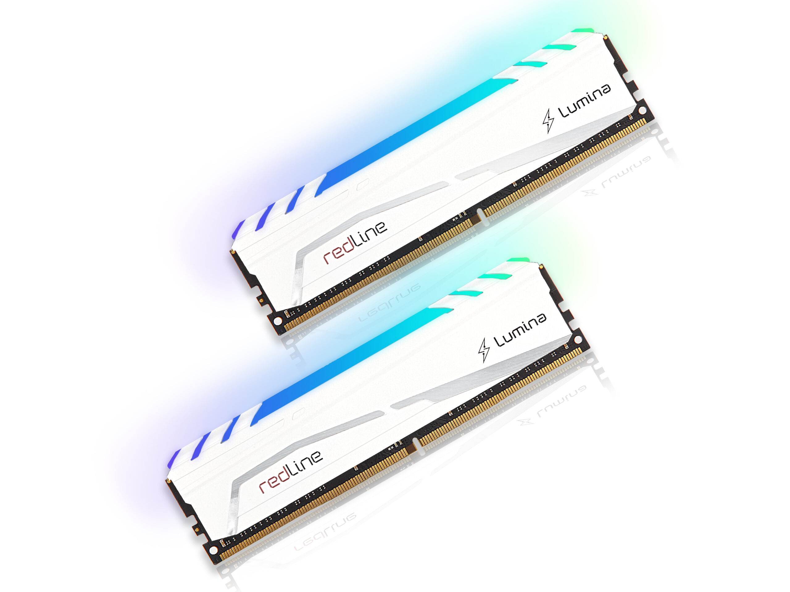 Mushkin Redline Lumina White 16GB DDR4-3600 RAM Kit weiß