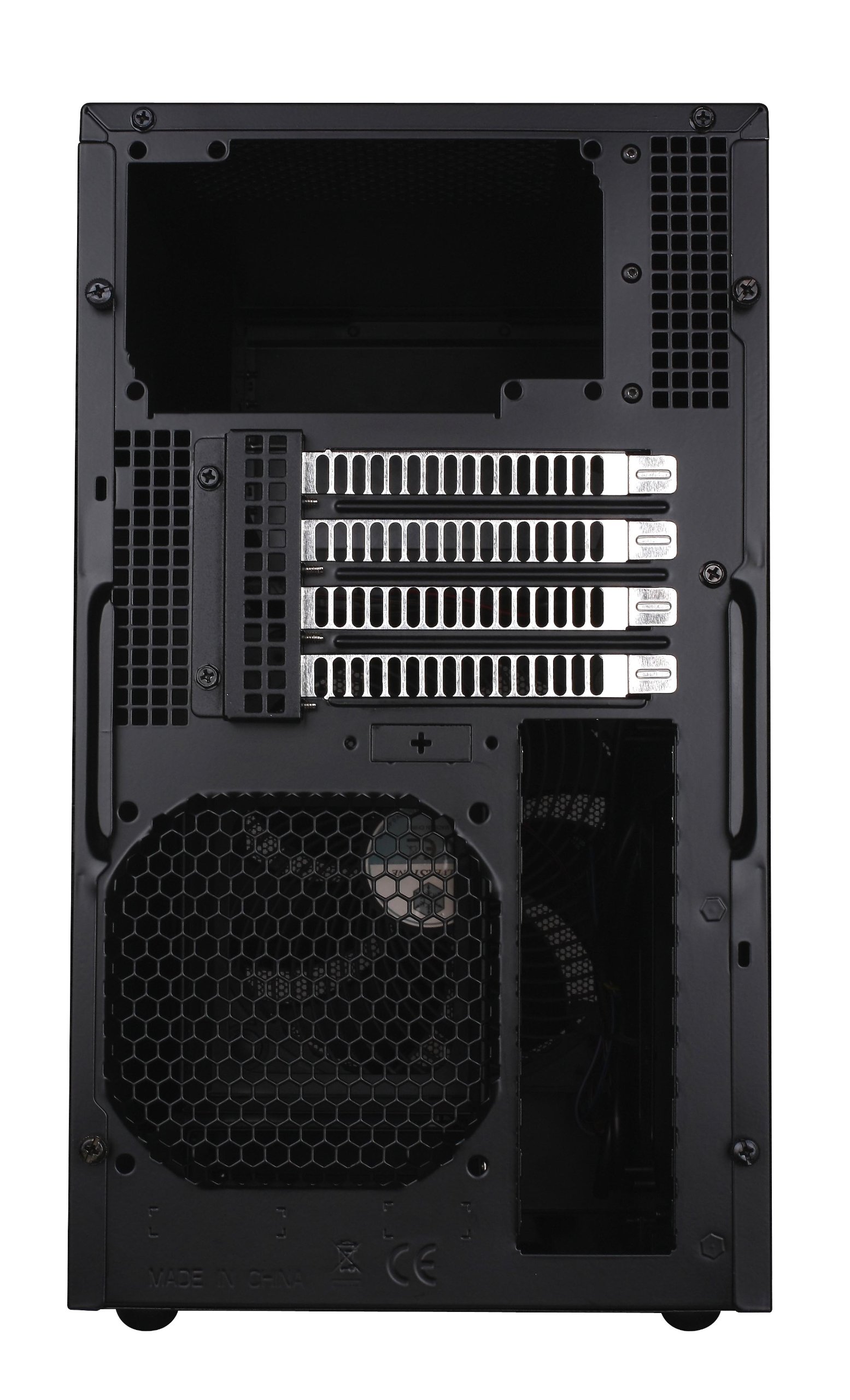 SilverStone Temjin TJ08-E Mini Tower Gehäuse Micro-ATX schwarz
