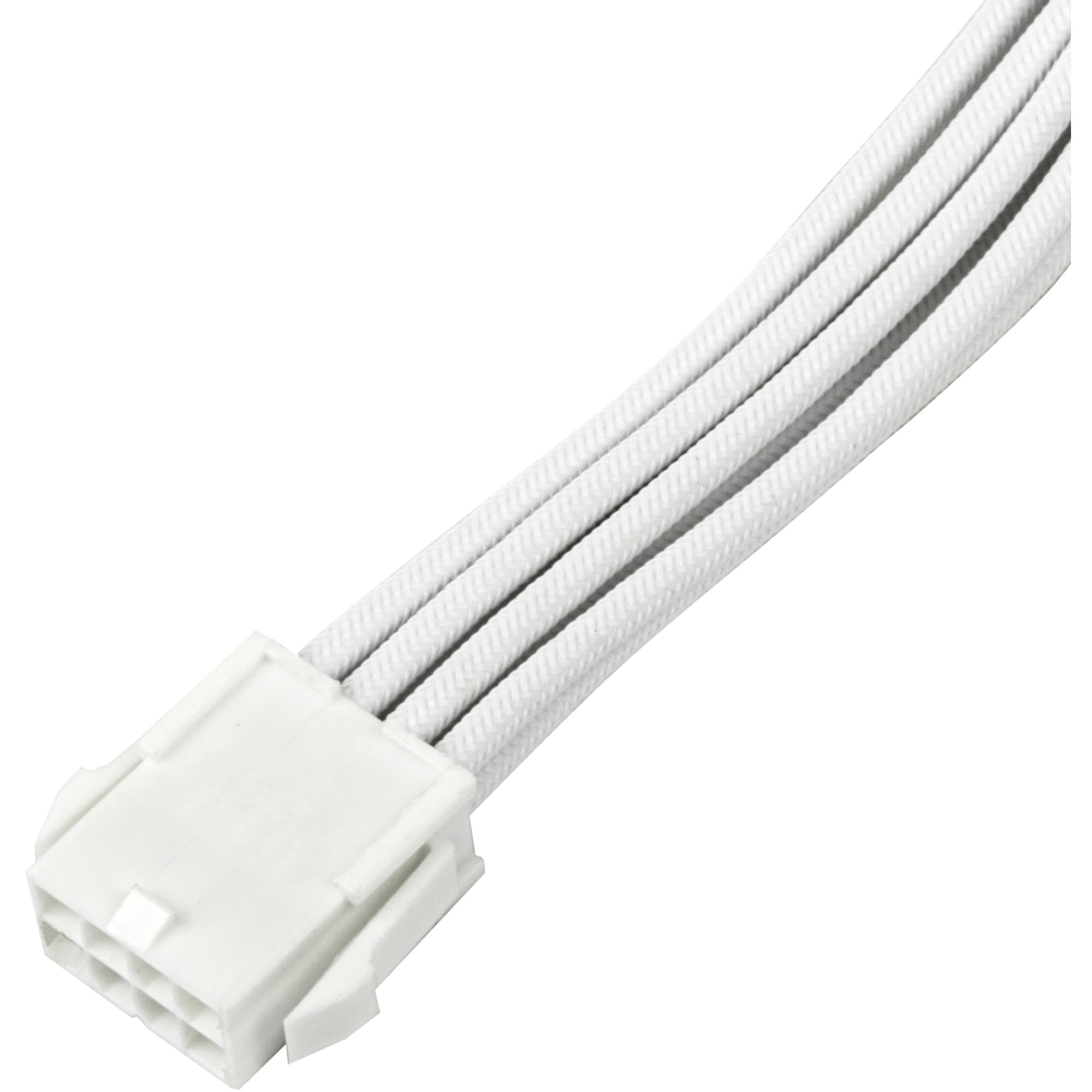 SilverStone Essential PP07E-PCI8W PCIe Verlängerungskabel Weiß