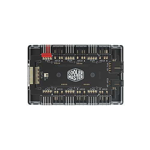 Cooler Master MasterFan ARGB PWM Hub Lüfter-Hub 6-fach Magnet