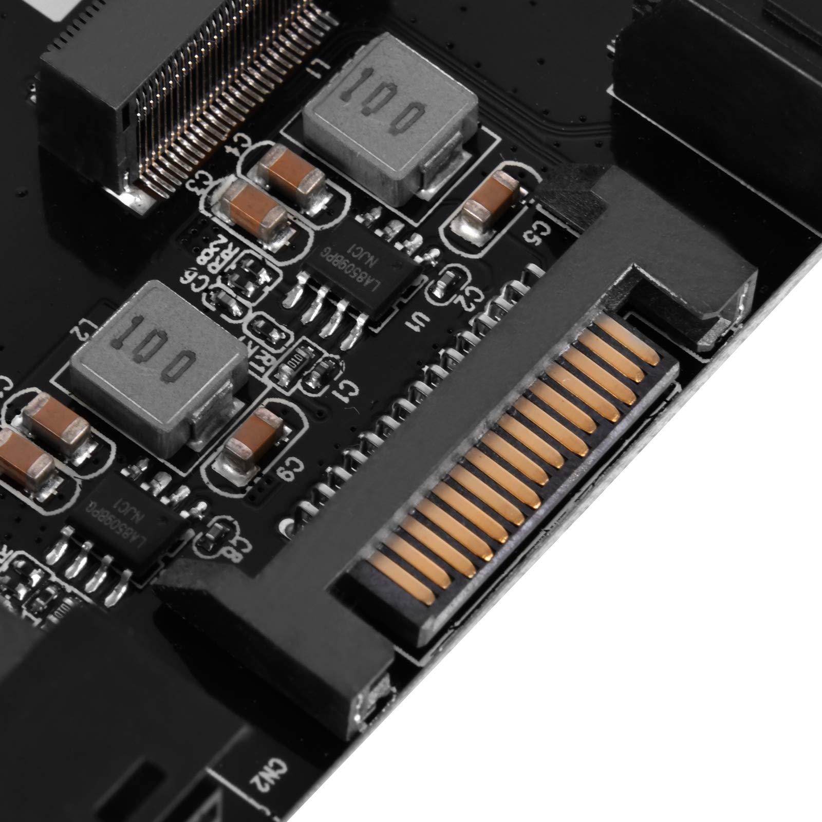 SilverStone SDP12 M.2 SSD Halterung 3,5 Zoll NVMe SATA