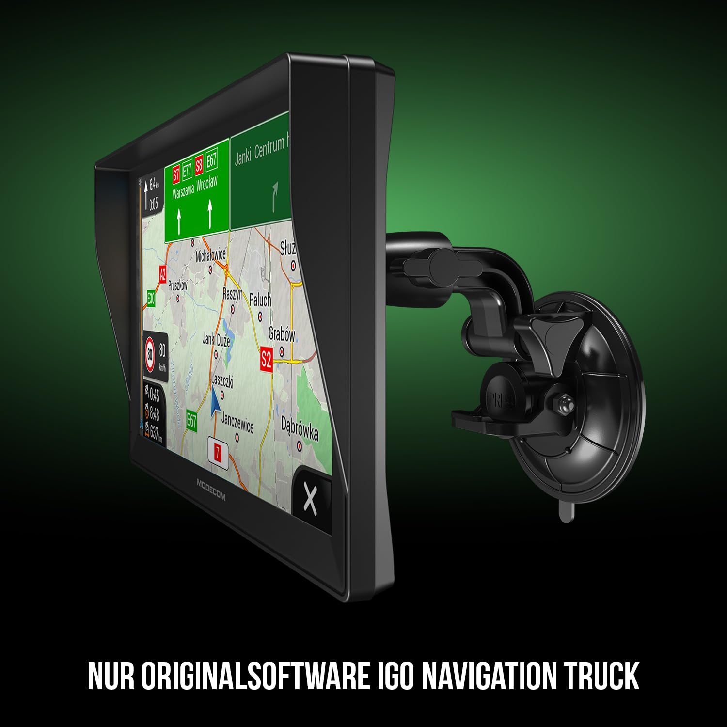 Modecom Freeway CX 9.3 Plus Navigationsgerät 9 Zoll iGO Europa