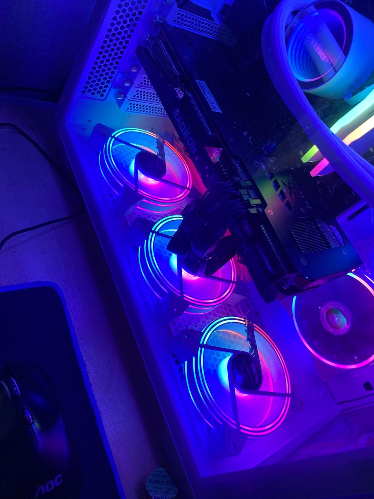Xilence LiQuRizer RGB Wasserkühlung 360mm weiß 350W