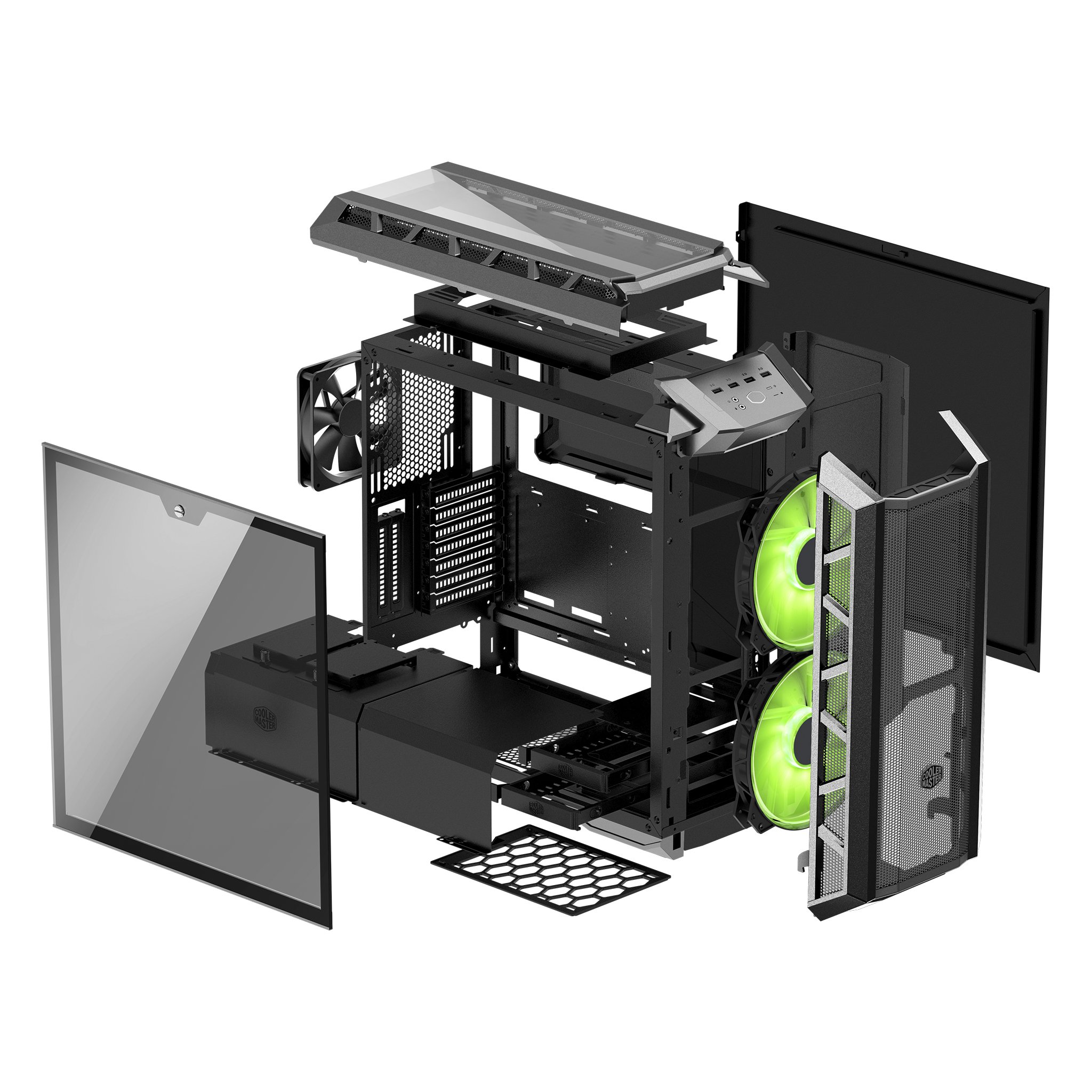 Cooler Master MasterCase H500P Mesh RGB Gehäuse 200mm