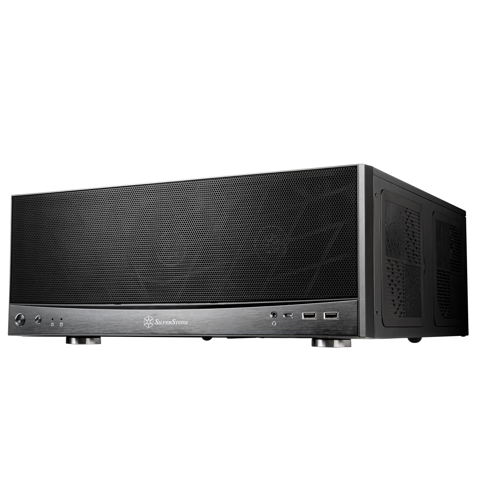 SilverStone Grandia GD11 HTPC-Gehäuse Dual-Kammer schwarz