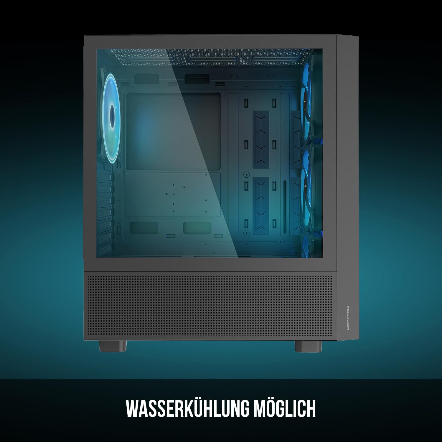 Modecom Breeze ARGB Flow Midi-Tower Gehäuse Schwarz