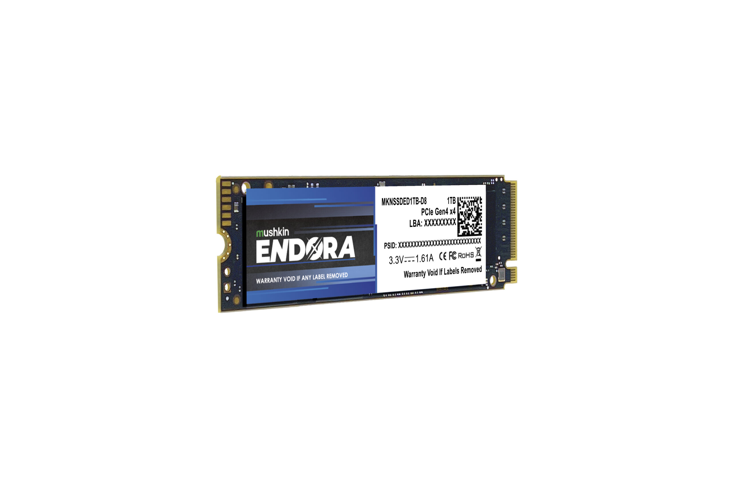 Mushkin Endora MKNSSDED1TB-D8 SSD 1TB interner Speicher