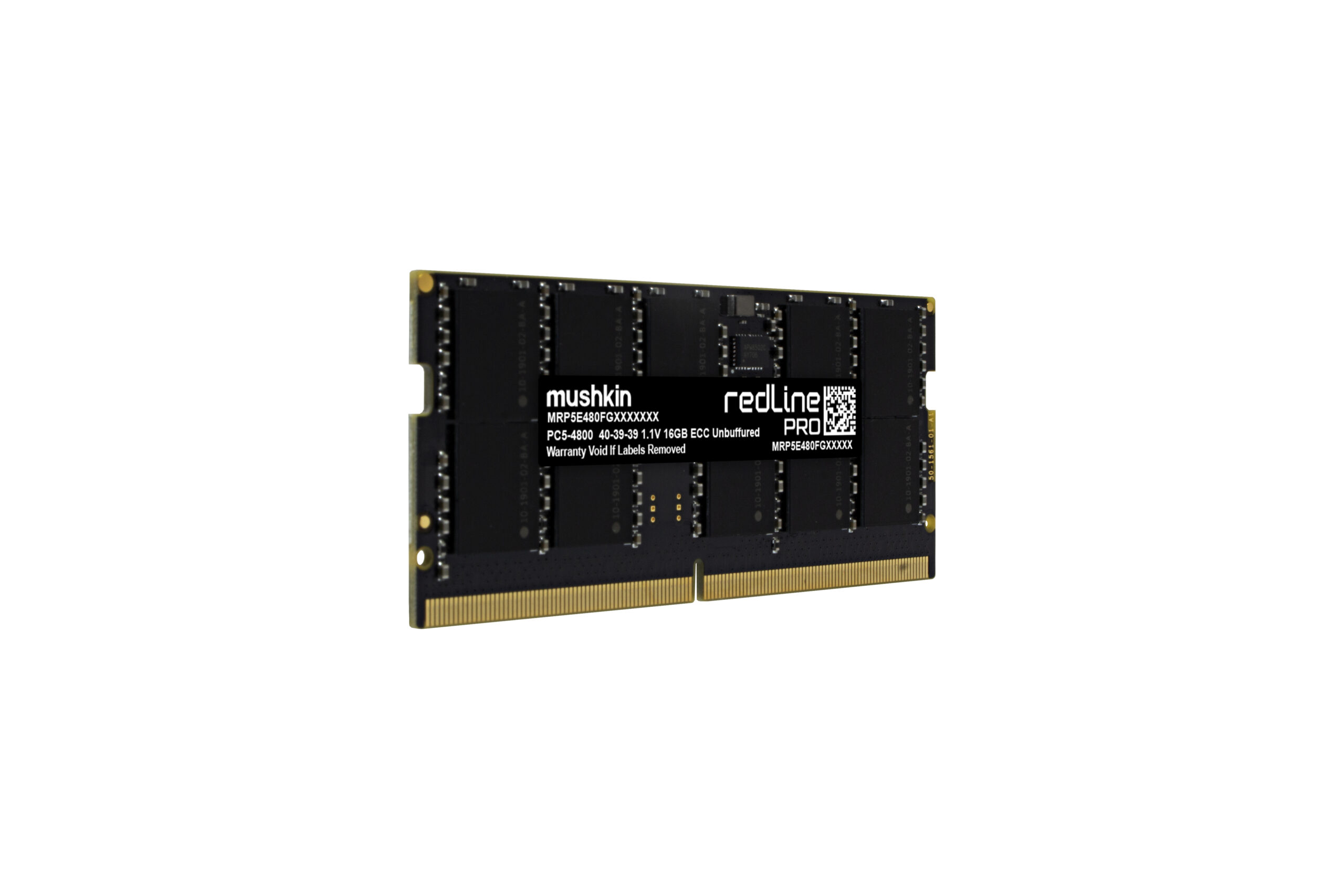 Mushkin Redline Pro 32GB DDR5 Notebook RAM ECC SODIMM 4800